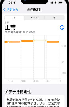 和硕iPhone手机维修如何在iPhone开启'步行稳定性通知'