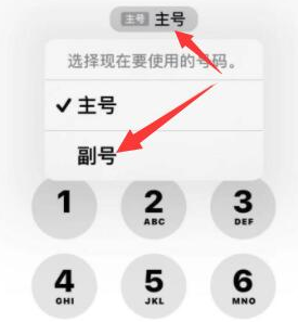 和硕苹果14维修店分享iPhone 14 Pro Max使用副卡打电话的方法 