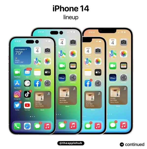 和硕苹果14维修分享iPhone 14全家福 