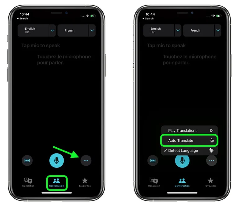 和硕苹果手机维修分享iOS 15 “翻译” App 新改进 