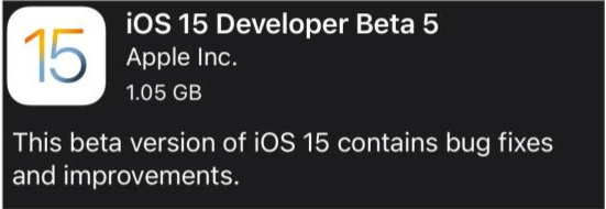 和硕苹果手机维修分享如何升级到iOS15.0 beta5 