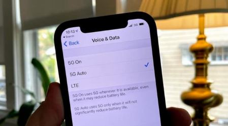 和硕苹果手机维修分享iPhone 12如何打开或关闭5G网络 